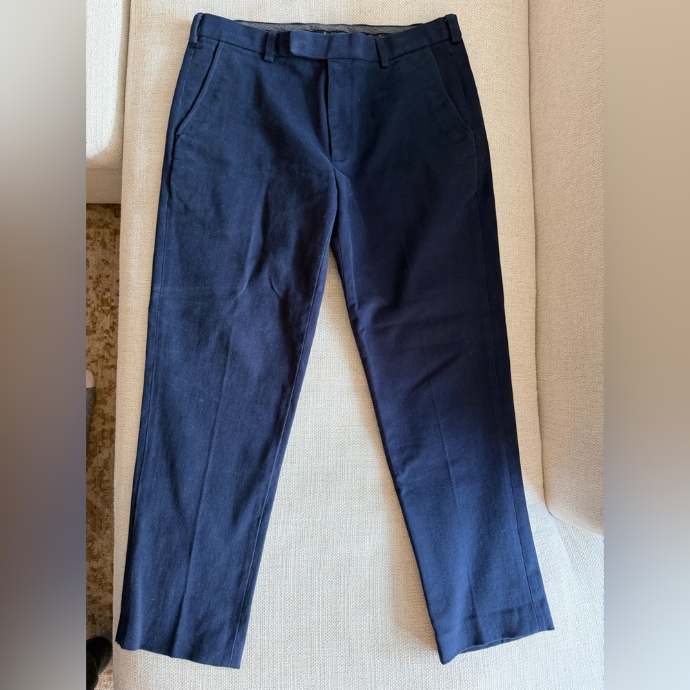 Brooks Brothers Men's Navy Clark Fit Pants